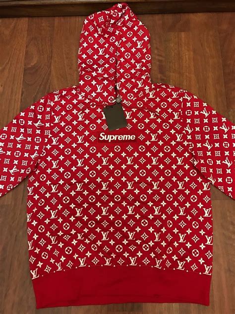 lv supreme sweatshirt|louis vuitton supreme hoodie cheap.